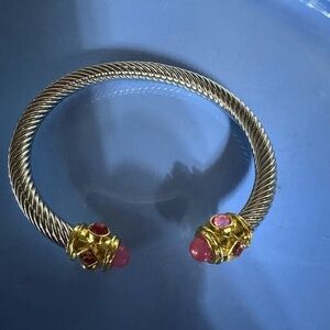 Elegant Gold and Silver Women's Bracelet
